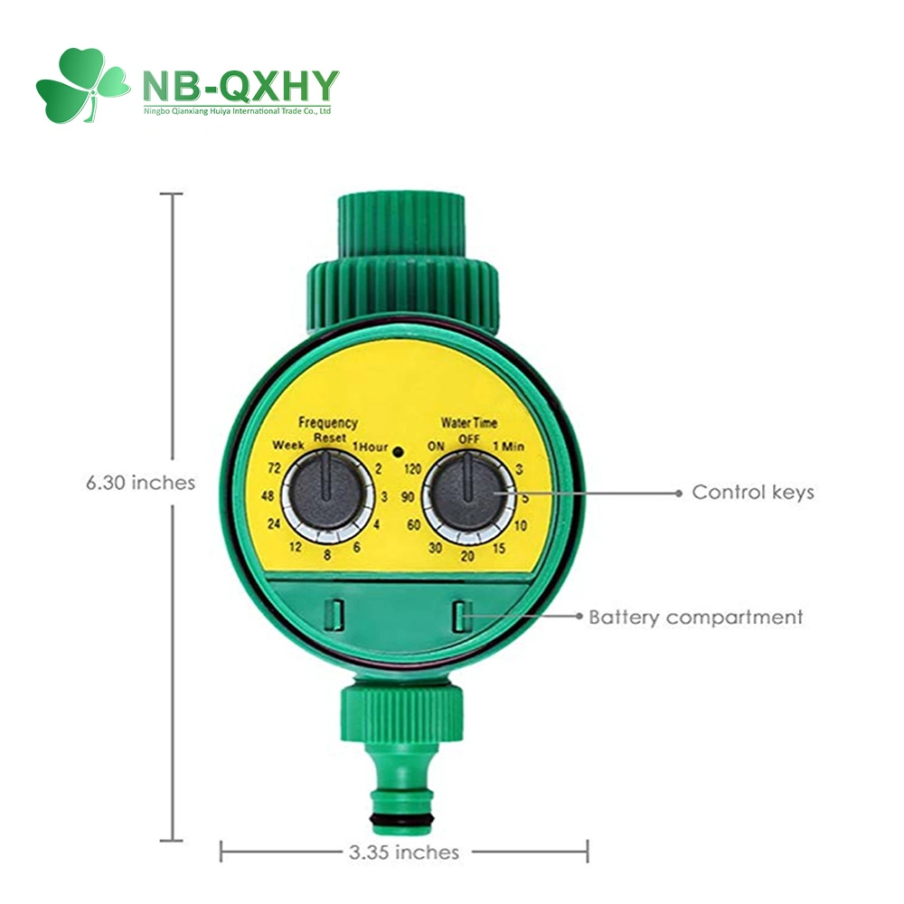 Drip Irrigation System LED Digital Display Water Timer Ball Valve Solenoid Valve Electronic Water Timer