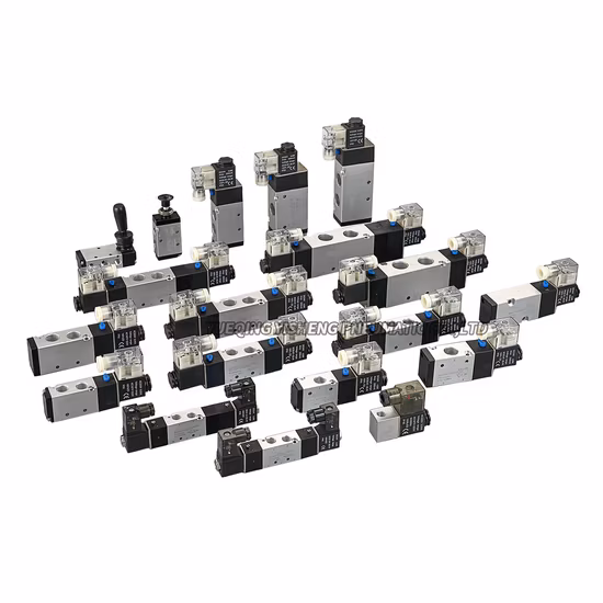 Алюминиевый пневматический электрический электромагнитный воздушный клапан для воздушного компрессора 4V310-10