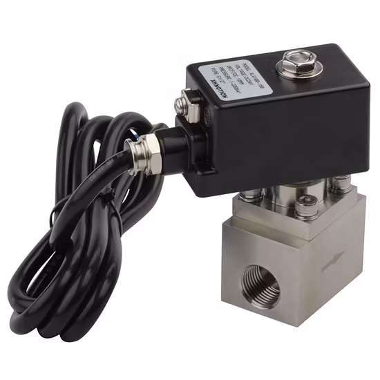 Xhnotion Пневматический Xlg150-15bn 200 Бар Взрывозащищенный электромагнитный клапан высокого давления из нержавеющей стали